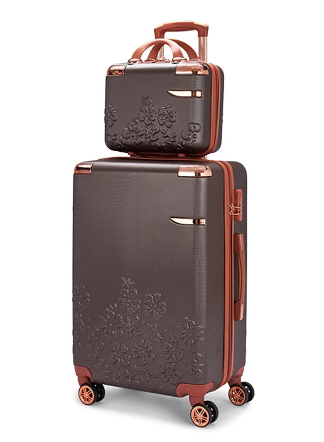 LIMRA Travel bag set consisting of 5 luggage bags brown color, size 32"/28"/24"/20"/12 inches