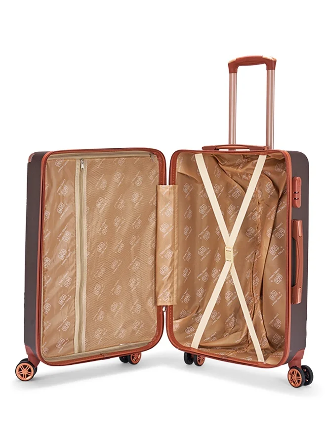 LIMRA Travel bag set consisting of 5 luggage bags brown color, size 32"/28"/24"/20"/12 inches