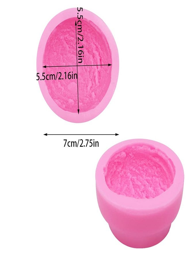 KuuGuu 3 PCS 3D Ice Cream Ball Shape Silicone Molds Semi Sphere Mold Cookie Pastry Mold for Chocolate Pudding Dome Mousse Fondant Cake Decoration DIY Clay Kitchen Baking Soap Candle - Image 2