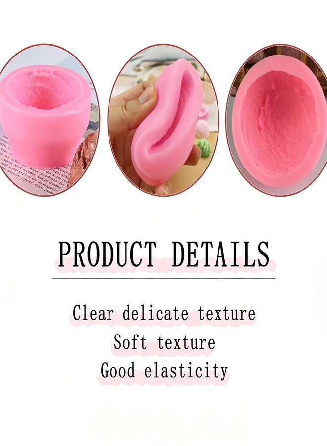 KuuGuu 3 PCS 3D Ice Cream Ball Shape Silicone Molds Semi Sphere Mold Cookie Pastry Mold for Chocolate Pudding Dome Mousse Fondant Cake Decoration DIY Clay Kitchen Baking Soap Candle - Image 3
