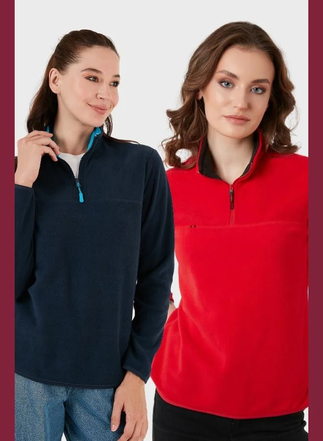 ليلا ليلا طقم قطعتين نسائي ناعم مضاد للوبر بقصة ضيقة