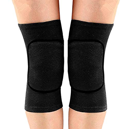 JUMISEE Kids Knee Pad, Anti-Slip Padded Sponge Knee Brace Breathable Flexible Elastic Knee Support for Football Volleyball Dance Skating Basketball Sports - Image 1
