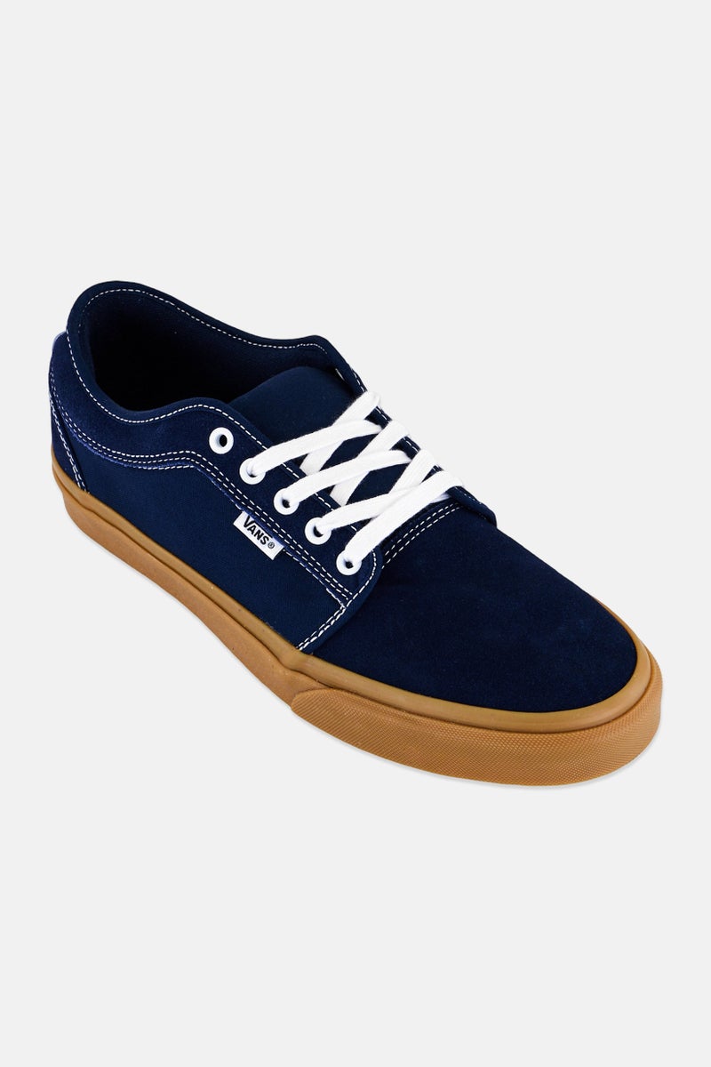VANS Men Skate Chukka Lace Up Skateboarding Shoes, Navy - Image 1