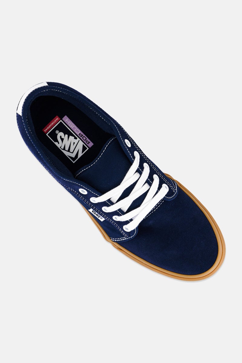 VANS Men Skate Chukka Lace Up Skateboarding Shoes, Navy - Image 4