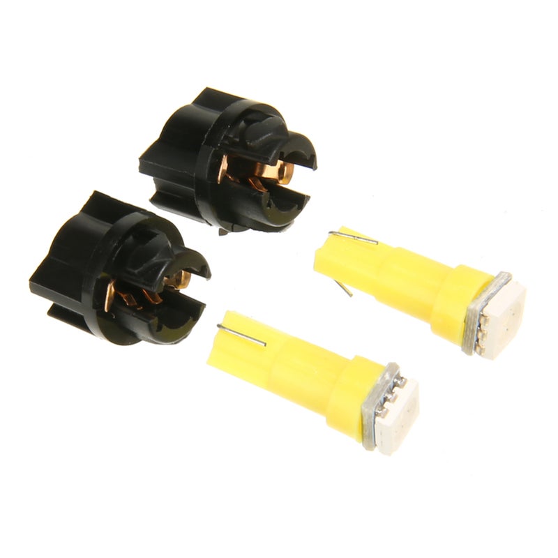 30pcs Car Auto T5 T10 5050 SMD LED Light Bulbs Instrument Panel Dashboard Light Bulbs Lamp 12V 5 Kind Color - Image 5