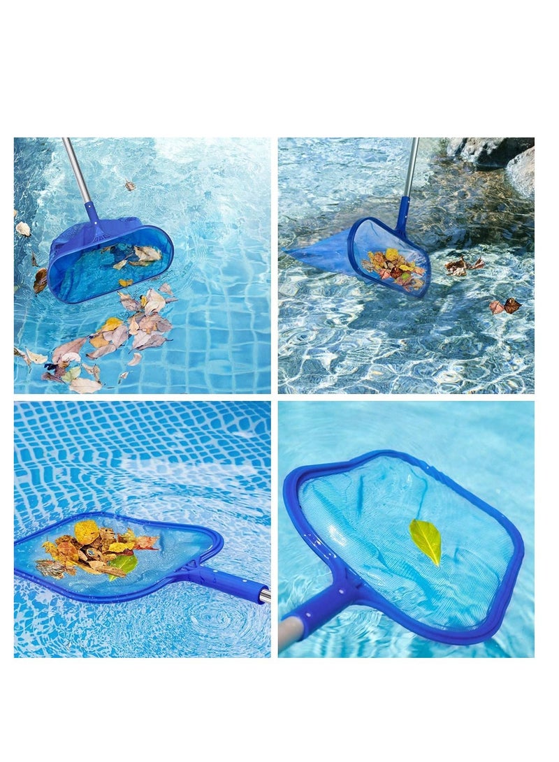 Excefore wimming Pool Deep Leaf Net Pools Spas Skimmer Hot Tub With Telescopic pole, Fine Mesh Net, Sturdy Frame, Strong Grip Handle, Pole Swimming Pool Net For Garden Pond, Fountain, Hot Tub And Spa - Image 2