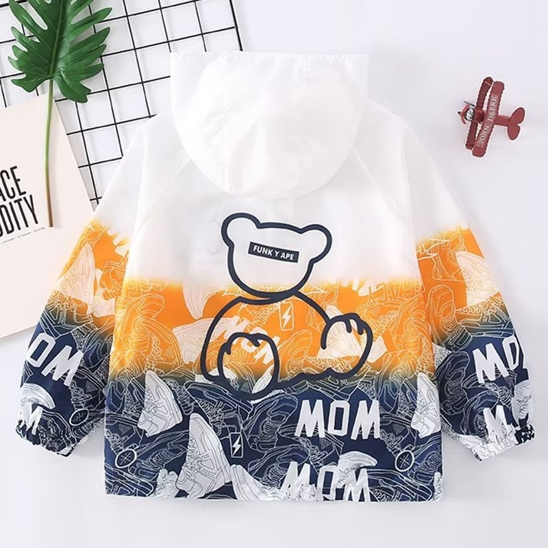 Children'S Wear Boy'S Summer Sun Protection Coat 2023 New Children'S Summer Sun Protection Coat Thin Mid-Big Children'S Summer Fashionable - Image 3