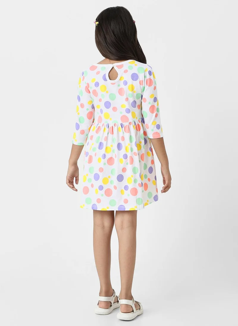 Nautinati Polka Dot Dress