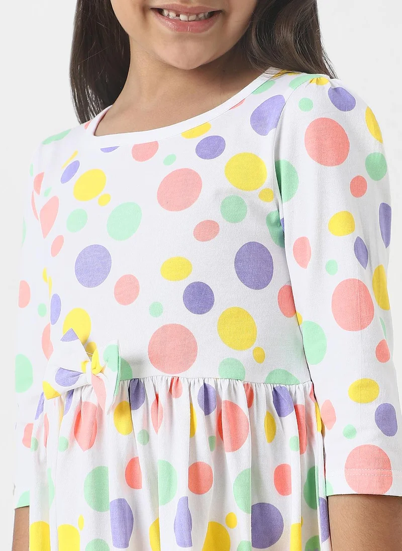 Nautinati Polka Dot Dress