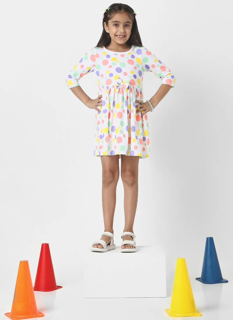 Nautinati Polka Dot Dress