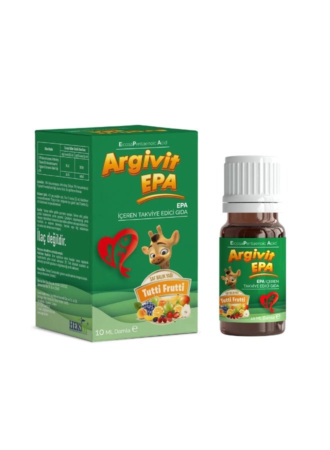 Argivit EPA High Concentration Triglyceride Form Fish Oil Liquid Supplement - Image 1
