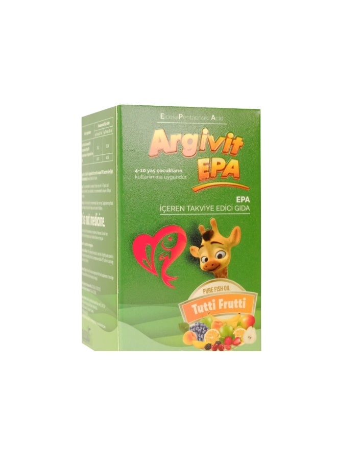 Argivit EPA High Concentration Triglyceride Form Fish Oil Liquid Supplement - Image 3
