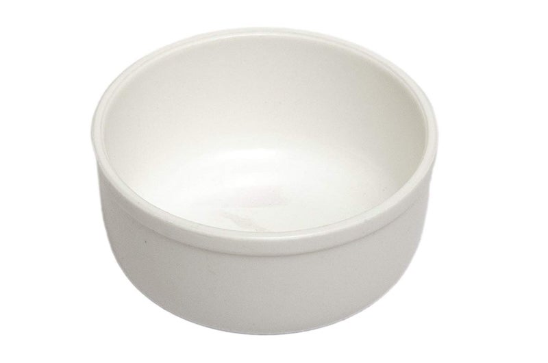 Urmila Plastic® Round Serving Bowl, Acrylic Dinner Lunch Katori/Bowl, Multipurpose Bowls for Serving Curry, Pudding, Ice Cream, Soups, Desserts (White) (12) - Image 2