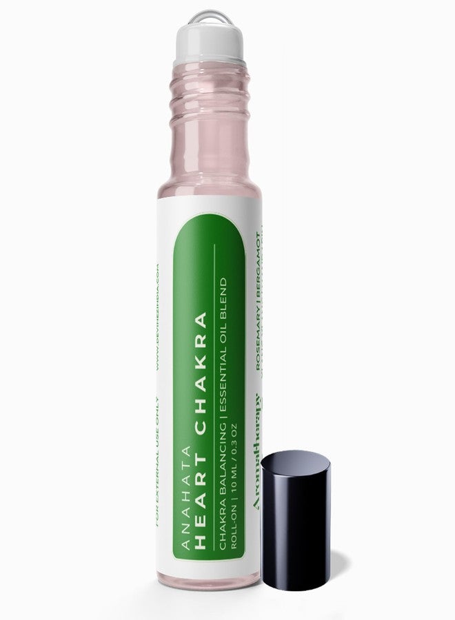 Devinez Heart Chakra (Anahata) Roll-on, Therapy Oil (10ml) - Blend of natural essential oils with Rose Quartz Gemstone - For Chakra Balance, Meditation, Yoga, Reiki & Healing - Image 2