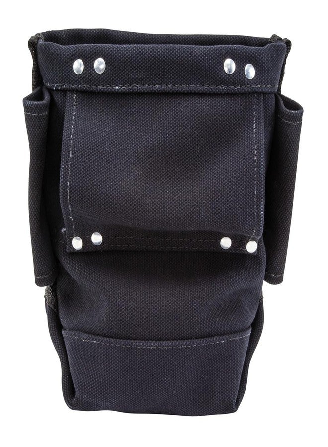 Klein Tools 5416TFR Tool Bag, Flame Resistant Canvas Bag for Bolt Storage with Double Reinforced Bottom and Tunnel Connect, 5 x 10 x 9-Inch - Image 5