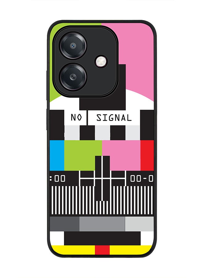 Stylizedd For Oppo A5i Case,Slim fit Camera Protection, Shockproof Thin Phone cover  - No Signal TV