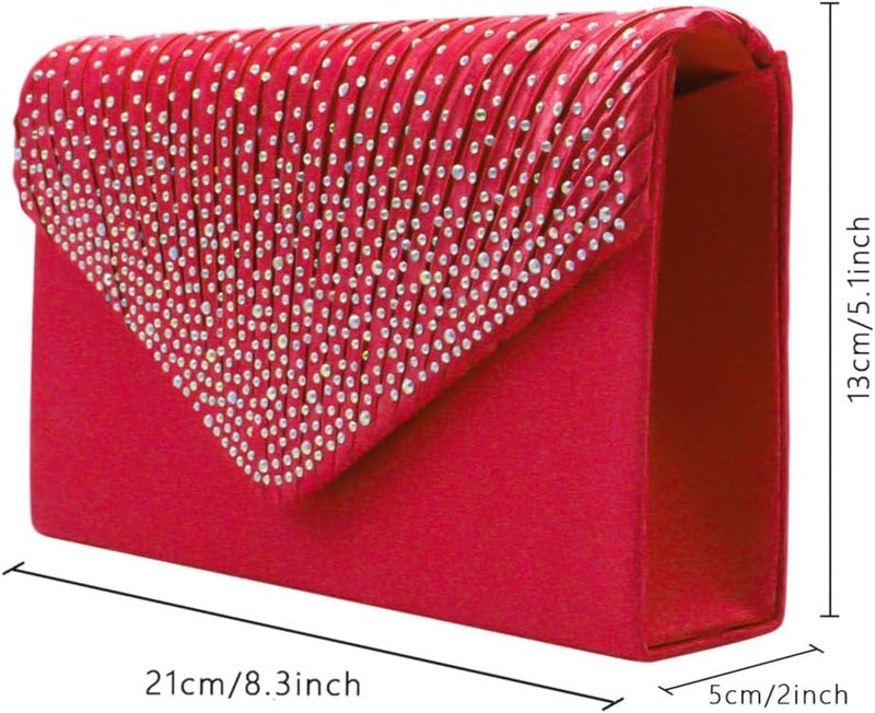 Groupcow New Ladies Evening Handbags Bridal Wedding Bag Handbag - Image 2