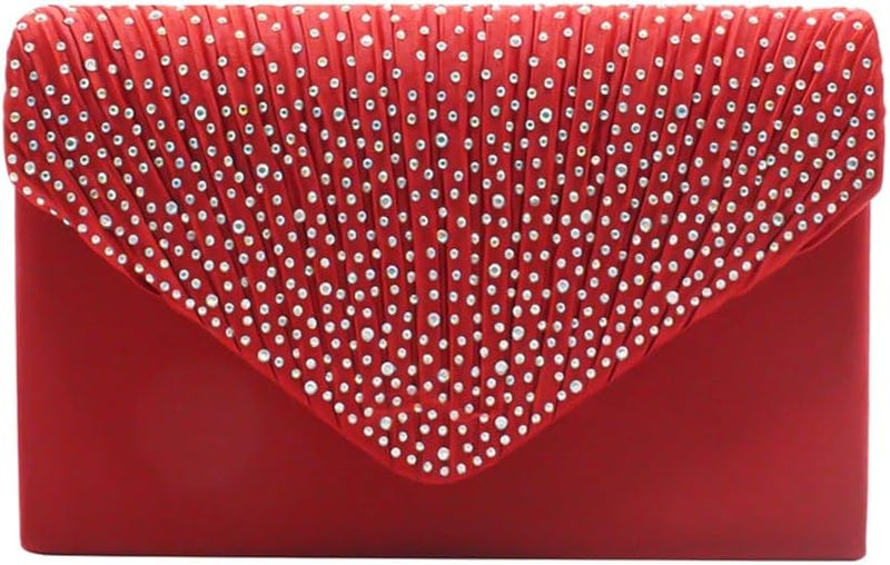 Groupcow New Ladies Evening Handbags Bridal Wedding Bag Handbag - Image 1