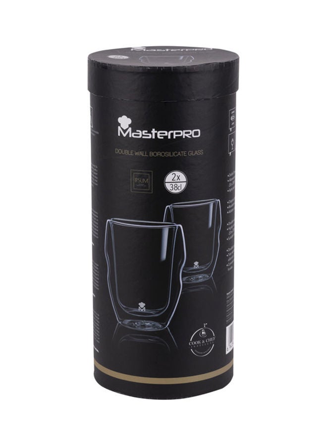 MasterPro 2-Piece Mixology Double Wall Roc Glass Set  - Image 4