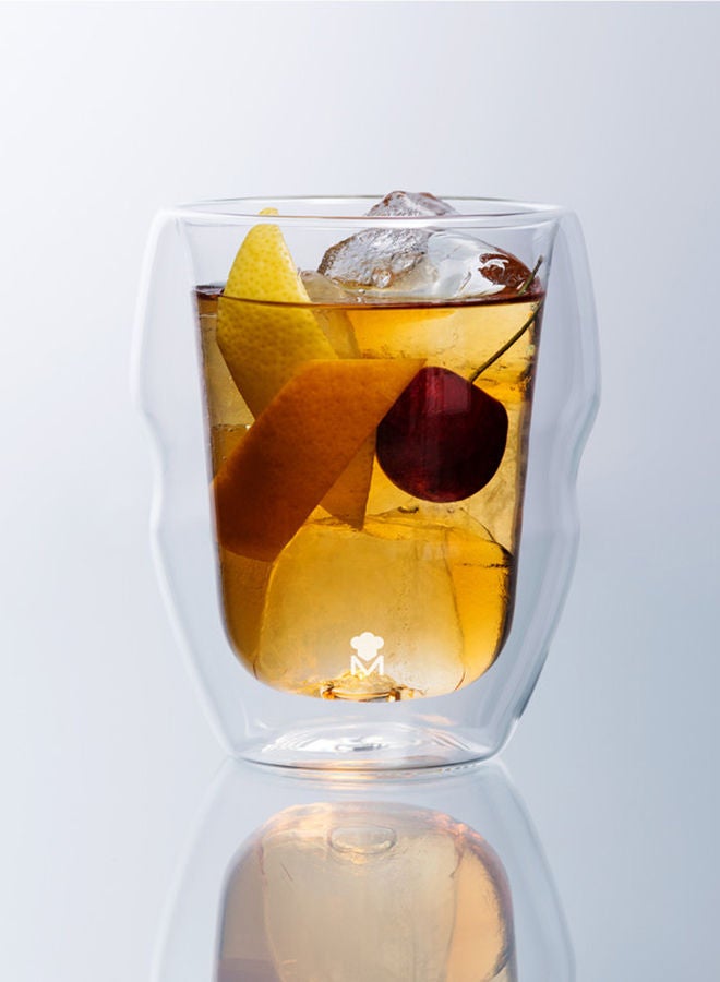 MasterPro 2-Piece Mixology Double Wall Roc Glass Set  - Image 3