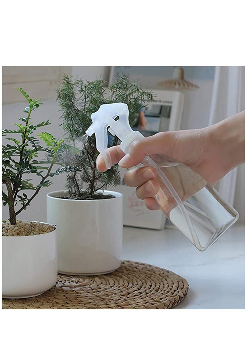 SYOSI Clear Plastic Spray Bottles, Misting Spray Bottle, Misting Bottle, Clear Iron Spray Bottle, Leak-proof Water Spray Bottle Hair Sprayer Empty Spray Bottles 2PCS 200ml - Image 2