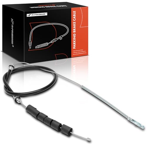 A-Premium Rear Driver Side Parking Brake Cable Assembly Compatible with Ford, Lincoln, Mercury Models: Crown Victoria 2003-2011, Town Car 2008-2009, Grand Marquis 2003-2011, Marauder 2003-2004 - Image 1