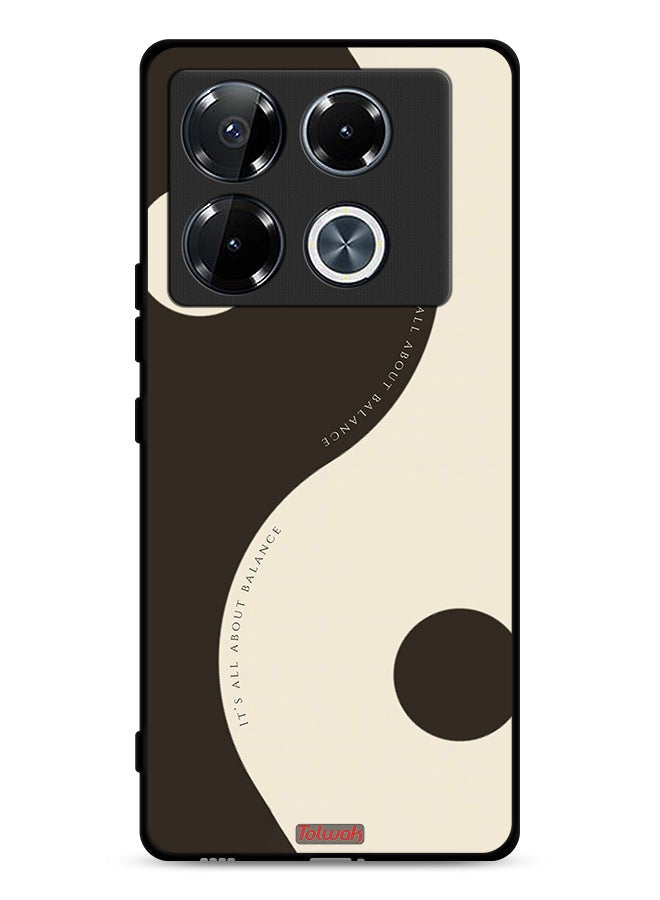 Tolwak Infinix Note 40 Pro Plus 5G Protective Case Cover Its All About Balance - Image 1
