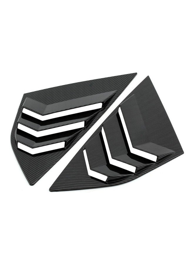 Loquat 2-Piece Rear Window Louver For Ford - Image 1