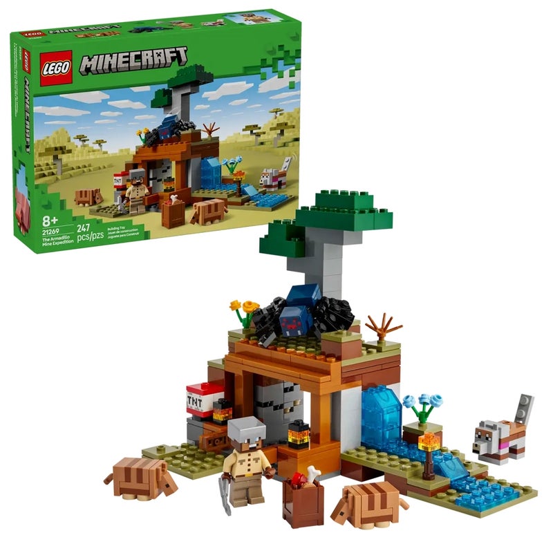 LEGO - Minecraft The Armadillo Mine Expedition 247 Pieces - 21269 - Image 2