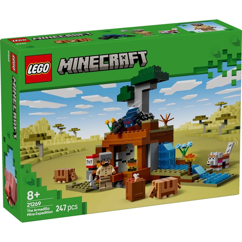 LEGO - Minecraft The Armadillo Mine Expedition 247 Pieces - 21269 - Image 1