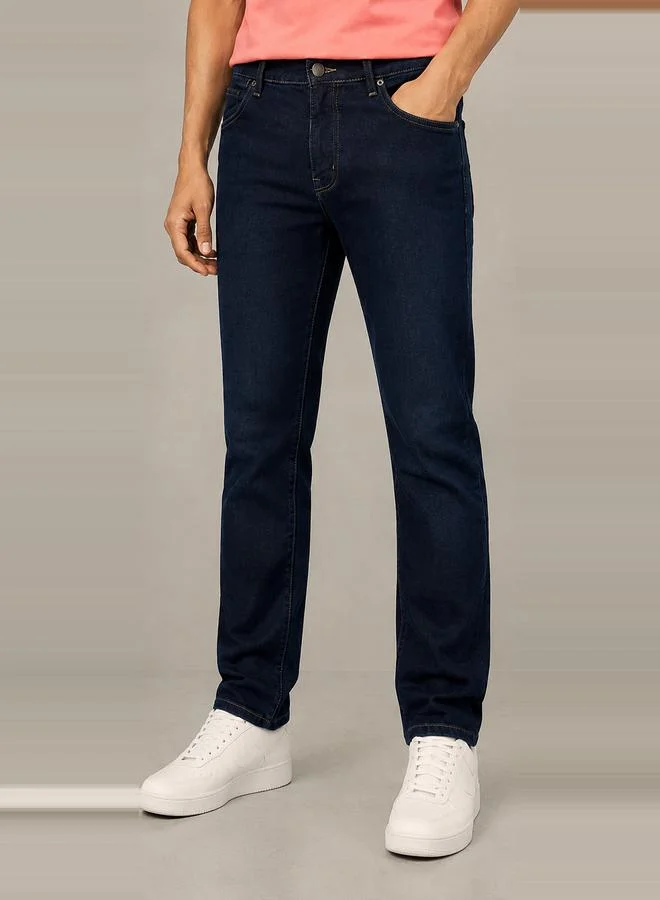 Take Two Men Regular Fit Mid Rise Jeans By Falcon