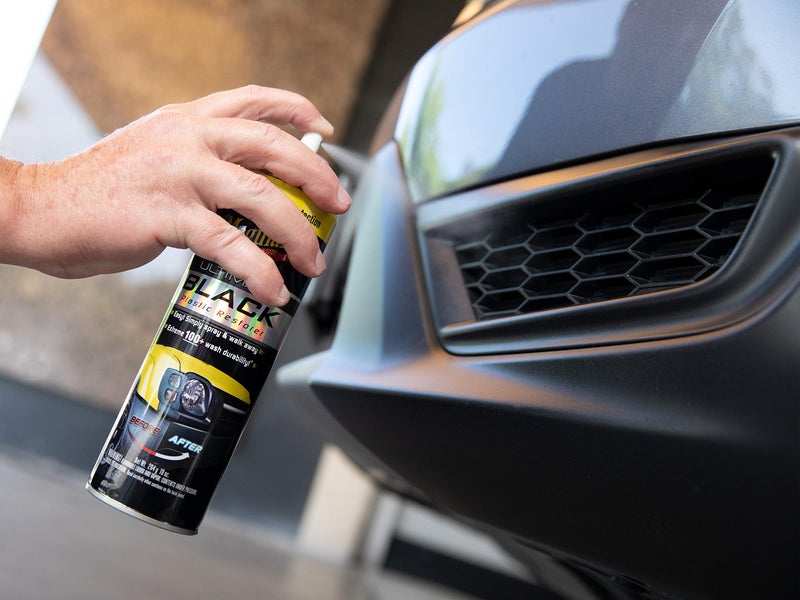 Meguiar's مستعيد البلاستيك الأسود النهائي من ميغواير - استعادة الزخارف الخارجية المتلاشية، إضافة اللمعان وحماية الزخارف الخارجية مع المتانة والحماية من الأشعة فوق البنفسجية - يجعل الزخارف والبلاستيك يبدو كالجديد، 10 أوقية بخاخ - Image 4