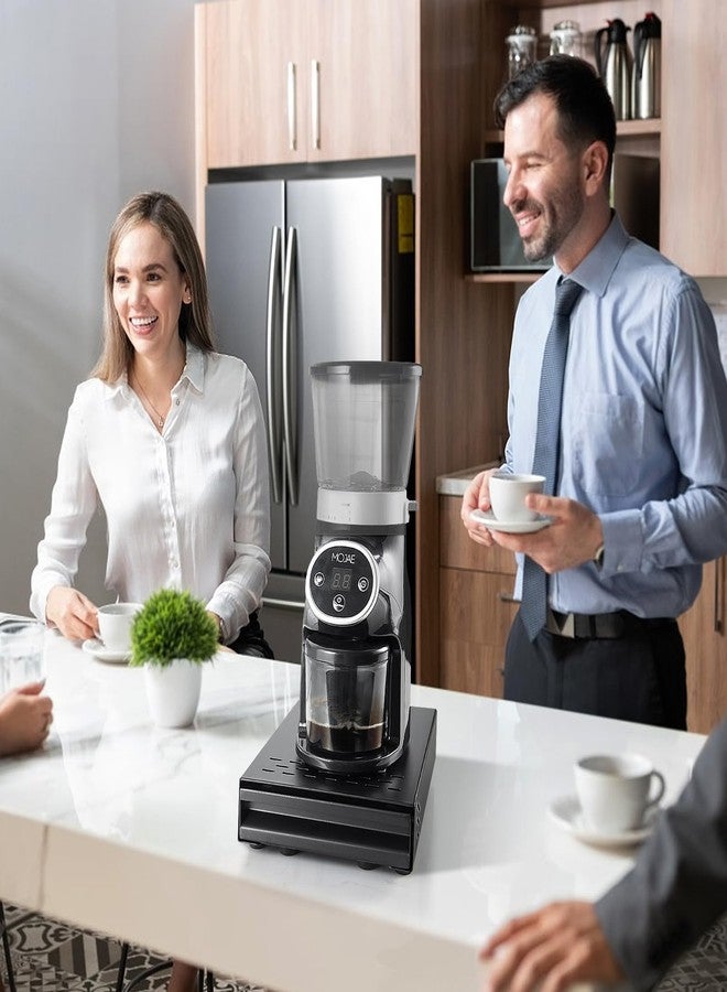 Hopoint Stainless Steel Knock Box with Lid for Coffee Grounds Disposal, 28 x 18 x 5 cm Espresso Tamp Station with Removable Drawer, Non Slip Feet, Rubber Strike Pad. Suitable for Home, Cafe, Office (Black) - Image 5