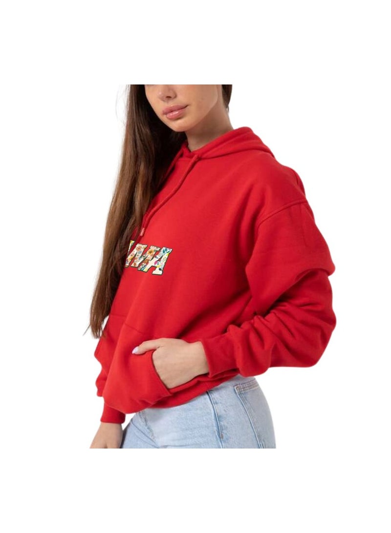 برينت شوب فور مي هودي قطن نسائي لعيد الأم - هوديس للنساء|بلوفر بقلنسوة للنساء|متوفر بألوان وأحجام عصرية|ملابس غير رسمية - Image 3