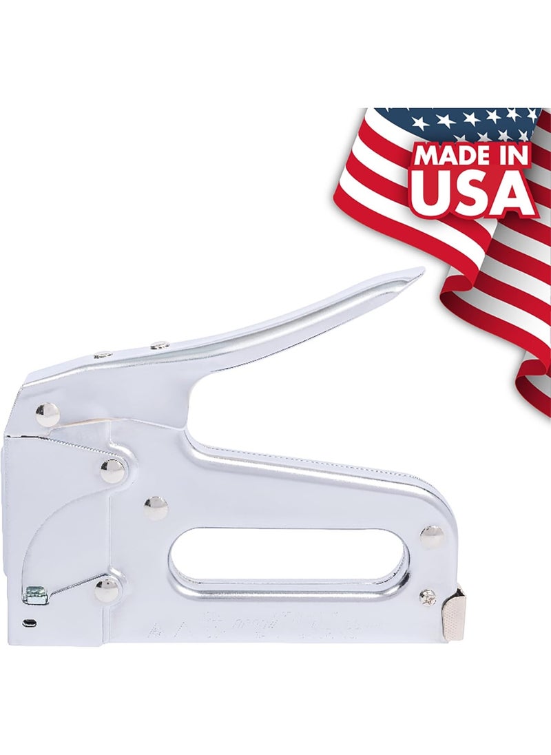 Arrow Fastener Arrow T50 Heavy Duty Staple Gun for Upholstery, Wood, Crafts, DIY and Professional Uses, Manual Stapler Uses 1/4”, 5/16”, 3/8", 1/2", or 9/16” Staples  - Image 3