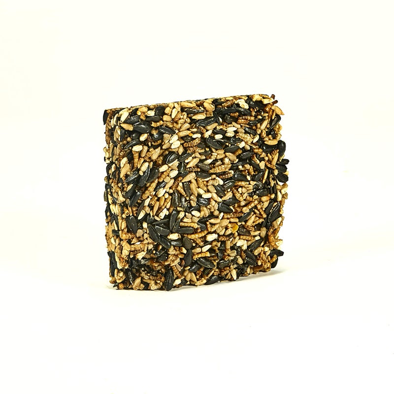 Kaytee Wild Bird Seed & Mealworm Seed Treat Cake, 6 Ounces - Image 3