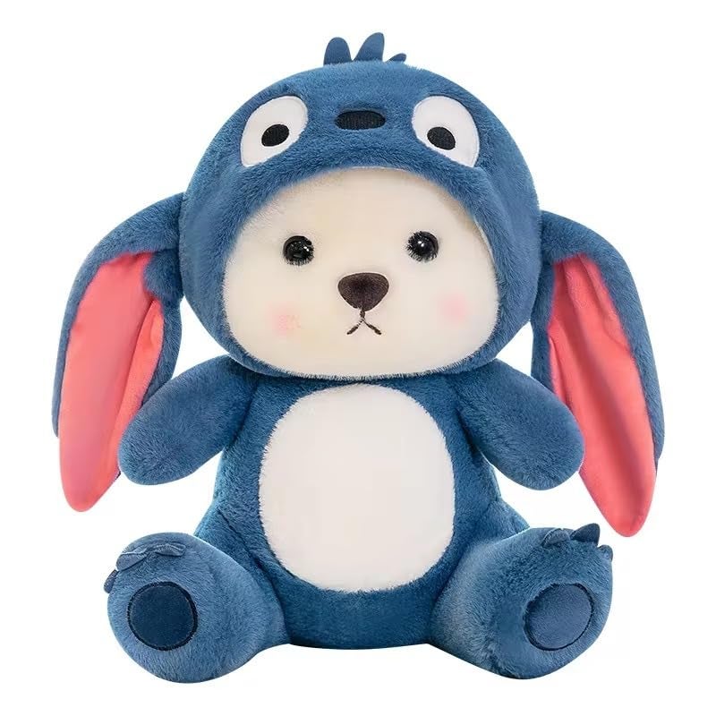 ADORA Hoodie Teddy Bear Soft Toy | Cute Huggable Plushie for Kids & Girls | Blue Soft Toy Gift | Birthday Gift Teddy Bear with Hoodie | Soft Plush Toy for Girlfriend & Sister- 50 cm - Image 1