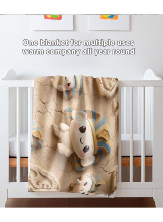 general Flannel thin blanket (warm and comfortable, suitable for sleep, gaming, dust removal and sandproof) 150cm*200cm - 1030 - Image 1