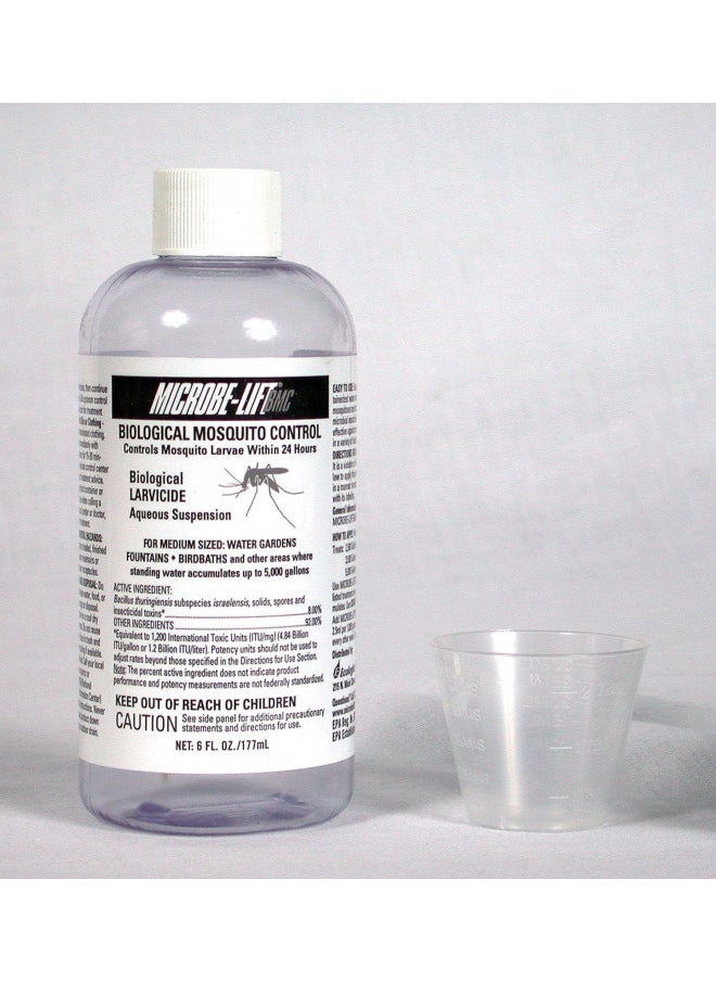 Microbe Lift MICROBE-LIFT BMC Biological Mosquito Control, Liquid Treatment for Medium-Sized Decorative Water Gardens Up to 2,000 Gallons, Fountains and Ponds, 6 Fl Oz  - Image 2