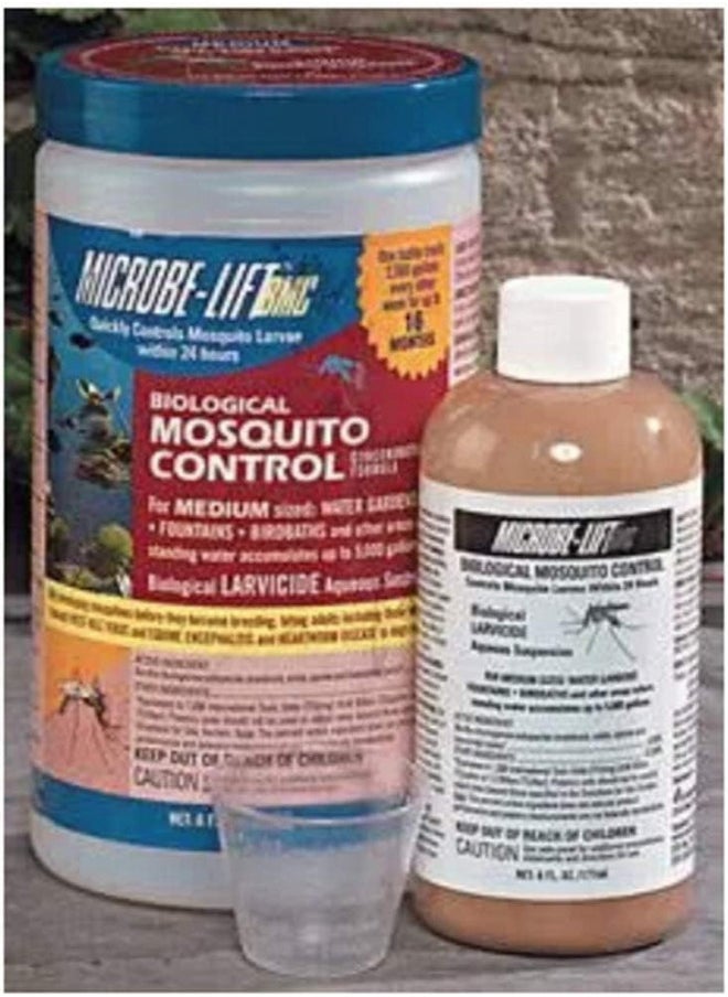 Microbe Lift MICROBE-LIFT BMC Biological Mosquito Control, Liquid Treatment for Medium-Sized Decorative Water Gardens Up to 2,000 Gallons, Fountains and Ponds, 6 Fl Oz  - Image 3