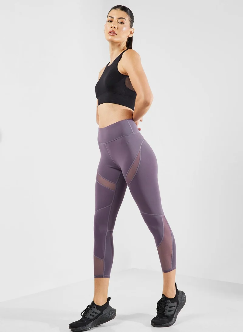 فورورد Sheer Detail High Waisted Legging