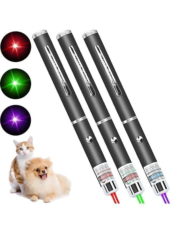 Captaintech 3-Piece Laser Pointer Pen Black - Image 1