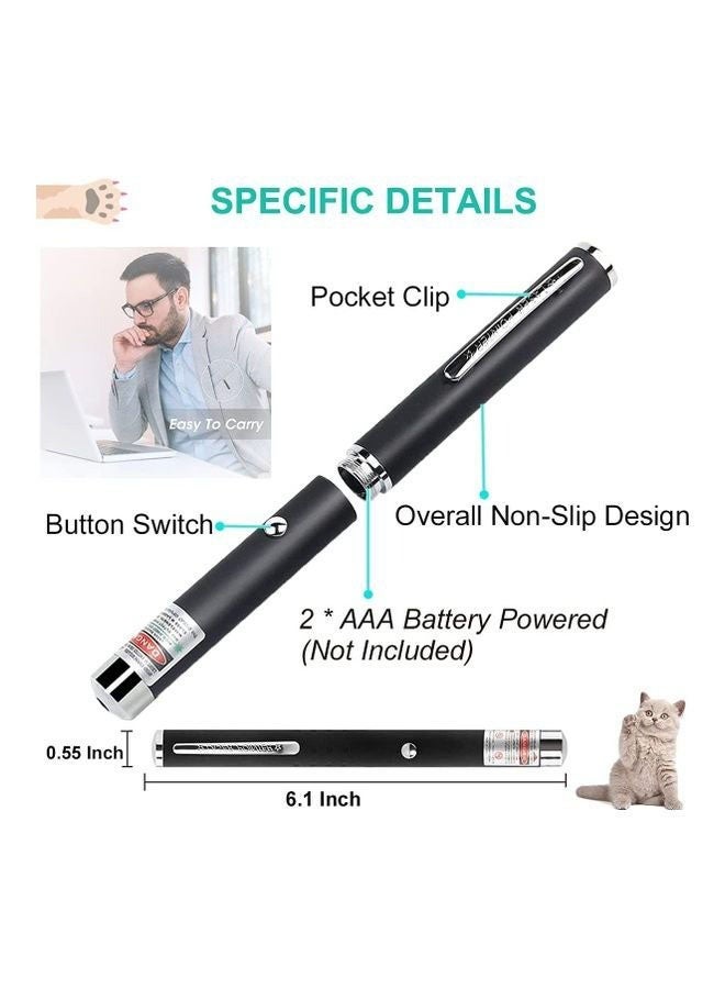 Captaintech 3-Piece Laser Pointer Pen Black - Image 4