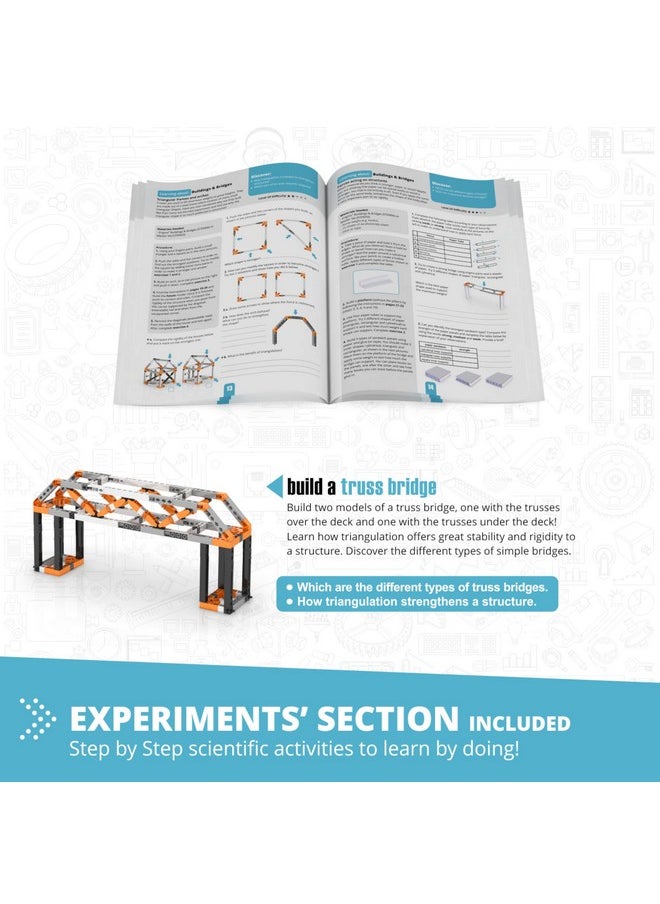 Engino Engino- STEM Toys, Buildings & Bridges, Construction Toys for Kids 9+, Educational Toys, Gifts for Boys & Girls (9 Model Options), STEM Kit for Learning  - Image 5