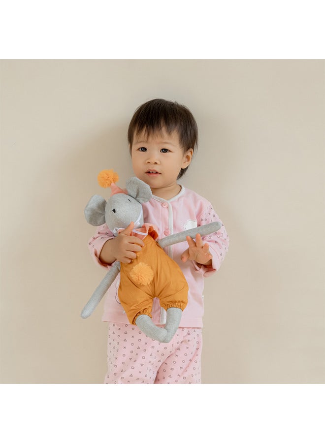 Ins Style Baby Doll نوم الطفل مع دمية مهدئة للأطفال بعمر سنة صور دعائم هدية-المواصفات: حزام أرنب - Image 2