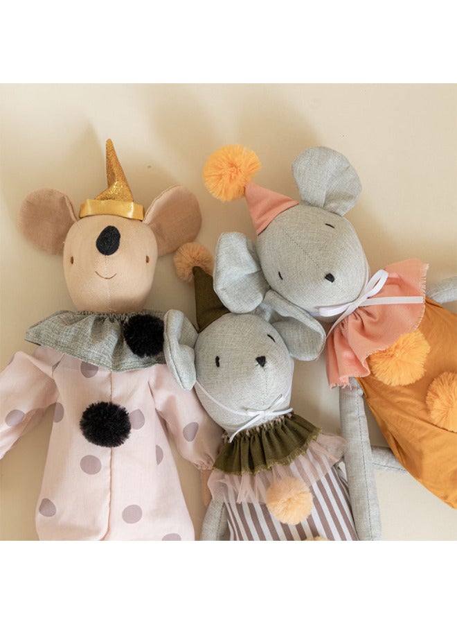 Ins Style Baby Doll نوم الطفل مع دمية مهدئة للأطفال بعمر سنة صور دعائم هدية-المواصفات: حزام أرنب - Image 5