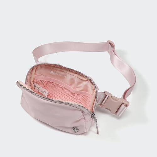 Pander Unisex Belt Bag Fanny Pack for Women with Adjustable Strap, Small Waist Pouch for Workout Running Traveling Hiking. (Pink) - Image 5