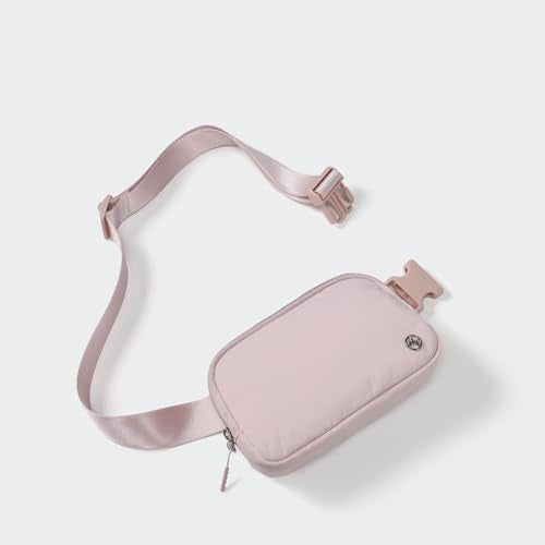 Pander Unisex Belt Bag Fanny Pack for Women with Adjustable Strap, Small Waist Pouch for Workout Running Traveling Hiking. (Pink) - Image 2