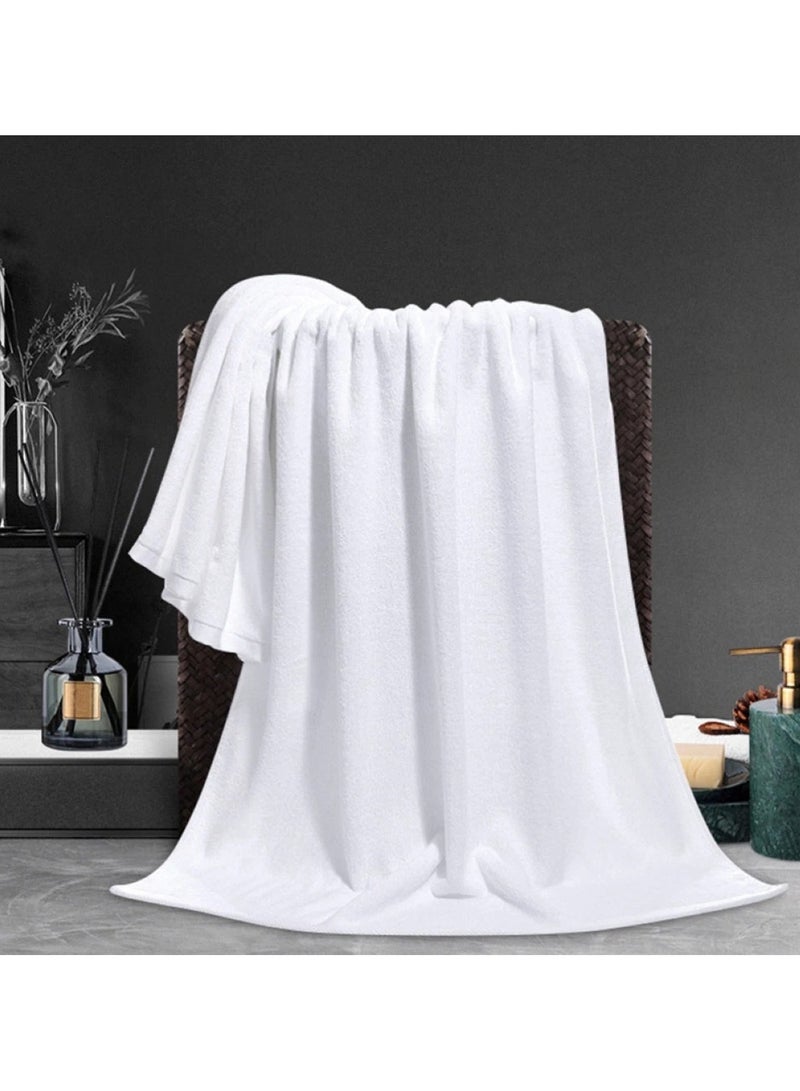 Huitich 8-Piece Cotton Towel Set White  - Image 2