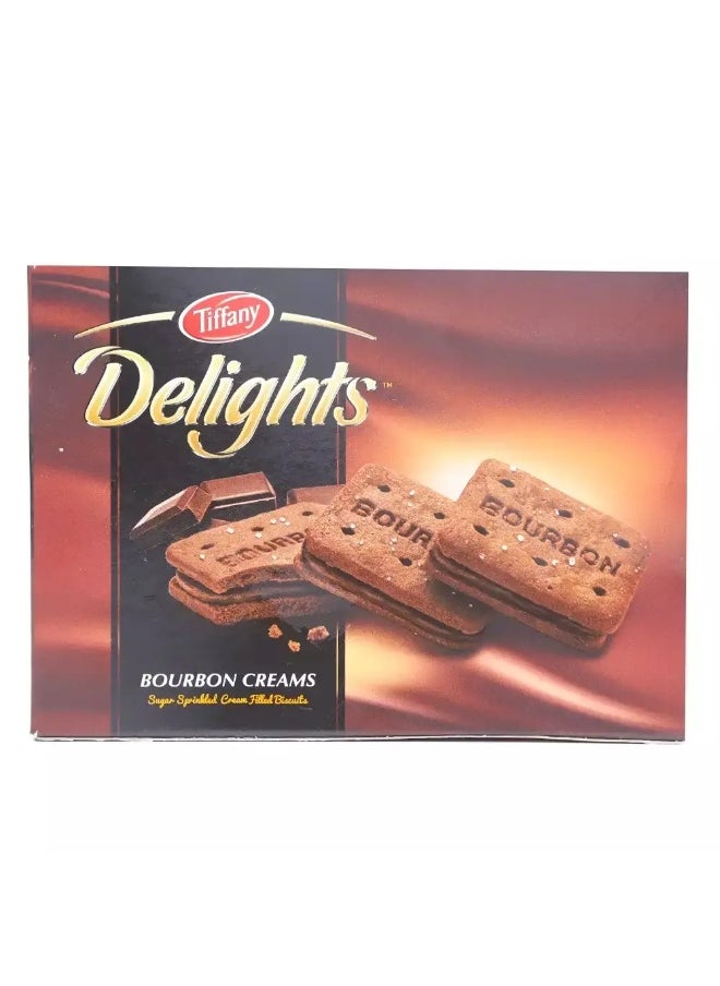 Tiffany Tiffany Delights Bourbon Sugar Sprinkled Creams Filled Wheat Biscuits - 200 gm Calories Per Serving 200  - Image 1
